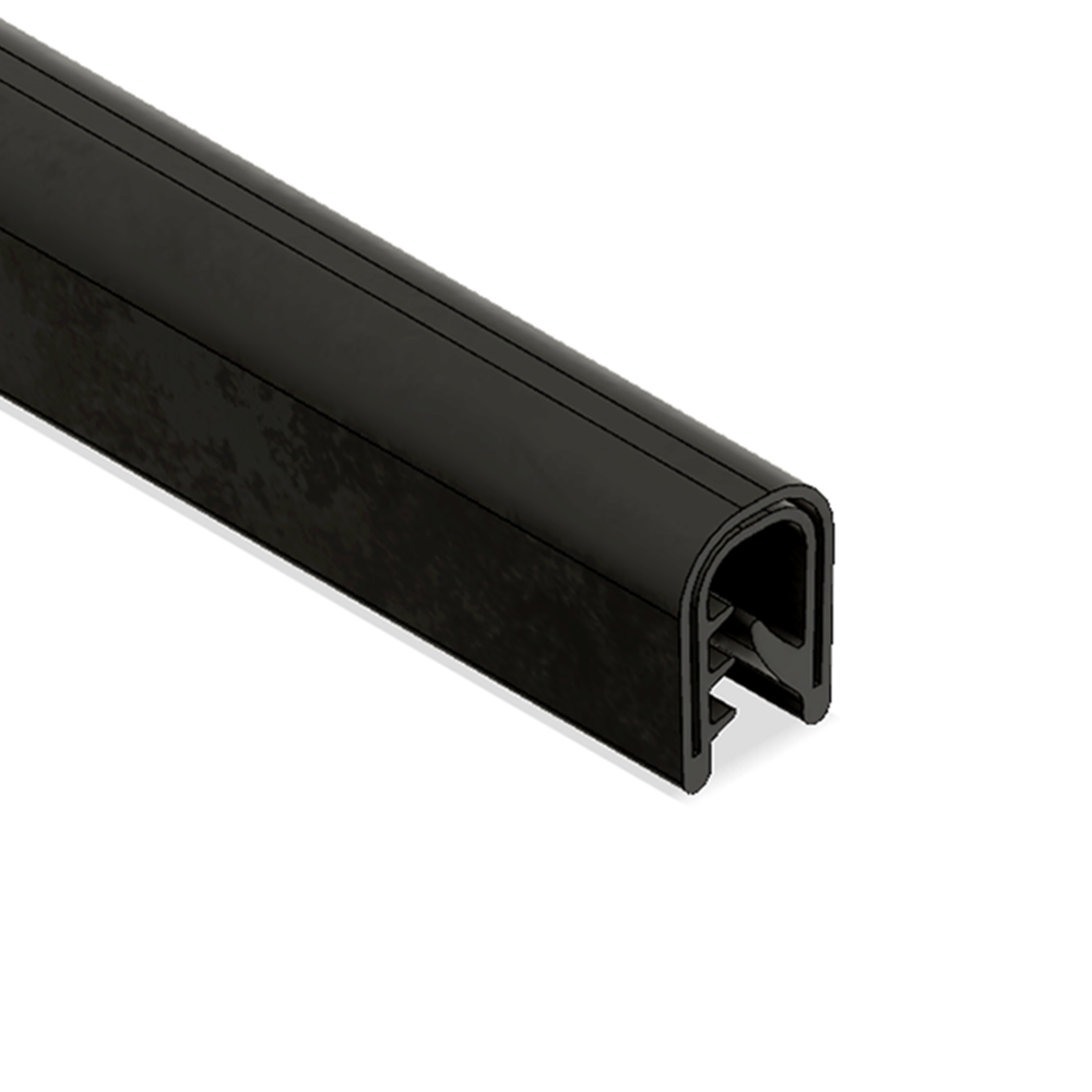 62-000-0 MODULAR SOLUTIONS EDGE COVER<br>EDGE PROTECTION PROFILE, CUT TO ANY LENGTH PRICE / METER SHOWN